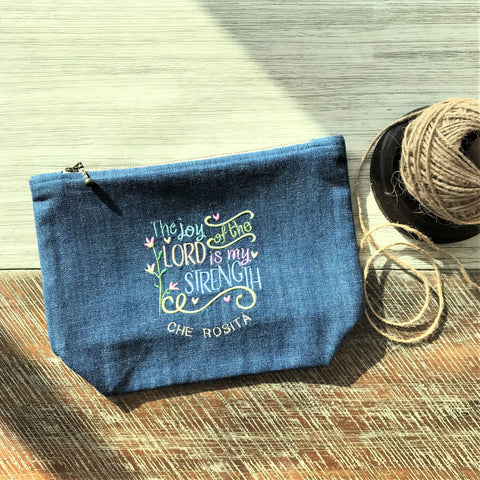 Handmade Pouch - Joy of the LORD